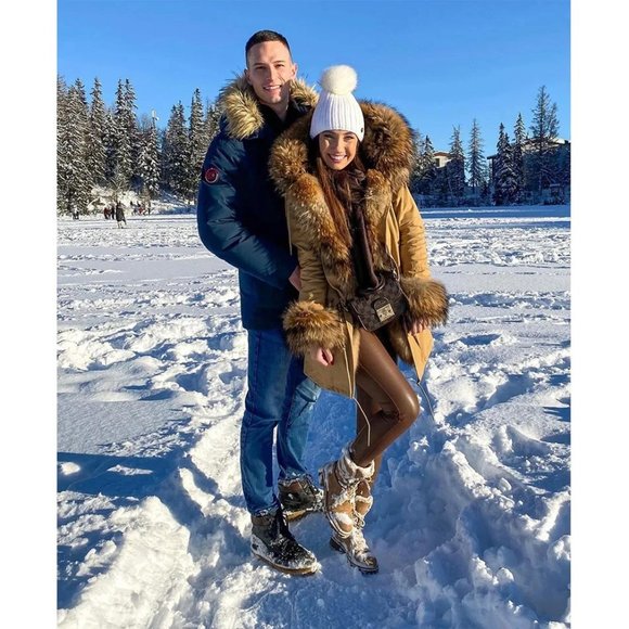 CONVERTIBLE 4 in 1 NATURAL FUR BLACK WATERPROOF PARKA WINTER COAT SIZE 8/10 - Picture 10 of 16